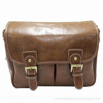 Camera Bag, Made of Leather Material, Available in Different Colors